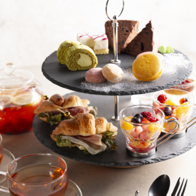 豪華なアフタヌーンティー