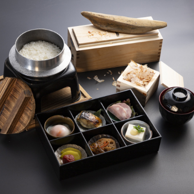 会員限定の豪華な和朝食