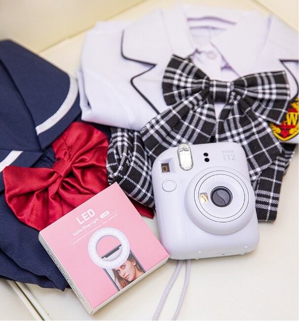 チェキやコスプレ衣装